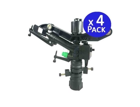 Cañon de Riego Kraus Ajustable 1 15 a 21 Metros SUINGA Pack 4 SUINGA