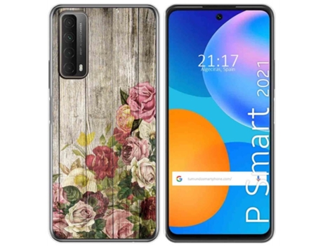 Carcasa Huawei P Smart 2021 TUMUNDOSMARTPHONE Dibujos Multicolor