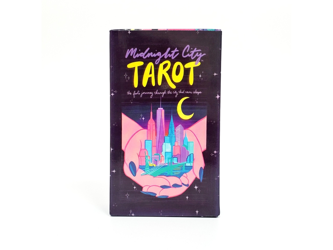 Juego De Mesa De Tarot Midnight New York - 78 Cartas De Tarot, 12x7 Cm, Incluye Instrucciones.
