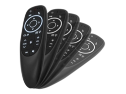 Ratón inalámbrico con control remoto G10s Pro 2026dn con receptor USB, giroscopio, control por voz y retroiluminación LED.