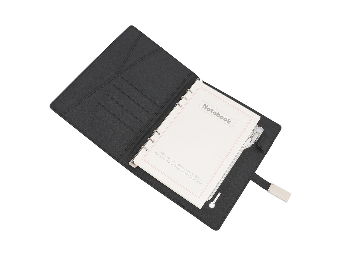 Portátil Inteligente Pu A5 Con Batería De 8000 Mah, 3 Puertos De Carga, 160 Páginas.
