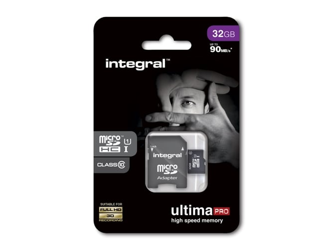 Tarjeta de Memoria MicroSD INTEGRAL UltimaPro 32GB Class10