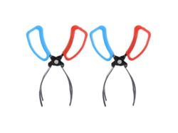 Pinza de control de peces de 21,5 cm, antideslizante, eficiente, fácil de sujetar, portátil, para peces de agua dulce.