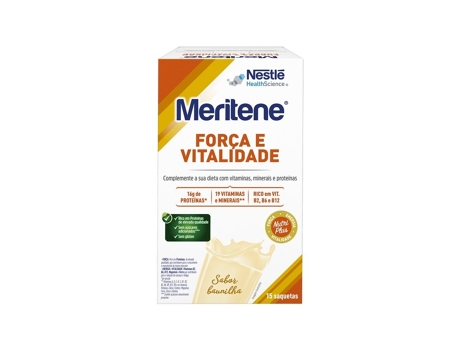 Meritene Vainilla Suplemento. Bebida Soluble en Polvo 15un.