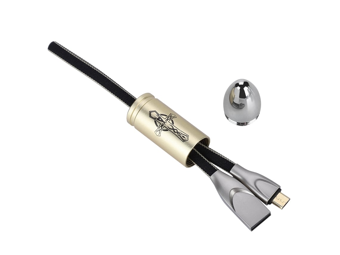 Cable De Datos Creativo De Carga Rápida, Transmisión De Alta Velocidad, Nuevo Cabezal De Bala Android