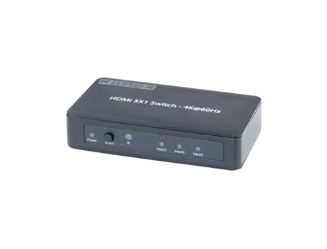 Switcher 3 entradas- 1 salida HDMI2.0 HDCP2.2 4K60HZ