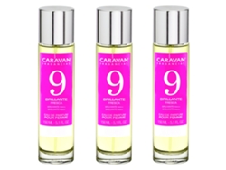 3x CARAVAN Perfume de Mujer Nº9 - 150ml