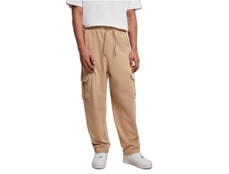 Pantalones de Chándal para Hombre URBAN CLASSICS (5XL - Beige)