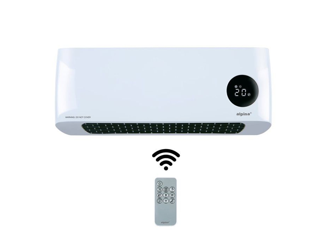 Calefactor de pared Alpina 2000w