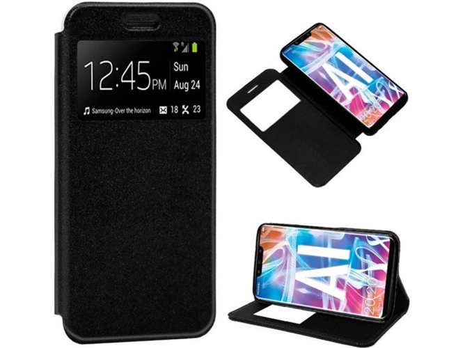 Funda Huawei Mate 20 Lite COOL Flip Negro