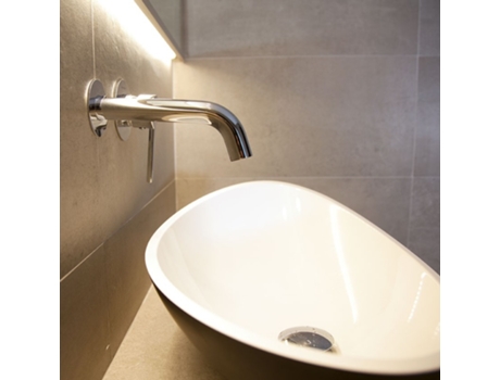Grifo Monomando para Lavabo Encastrable Cromado con Sistema de Ahorro de Agua S2 Serie Drako RAMON SOLER