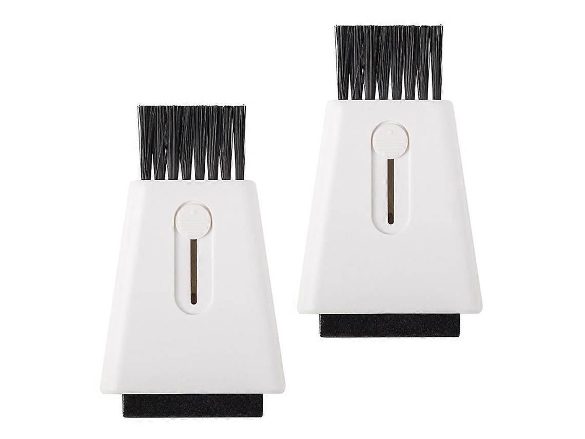Cepillo de limpieza para teclado, 2 unidades, blanco, multifuncional ELECTVAULT1