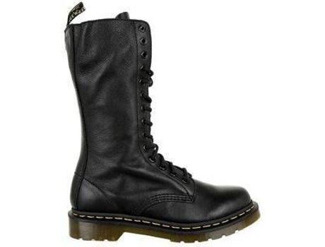 Zapatillas DR MARTENS Virginia Cuero natural Mujer (36 - Negro)