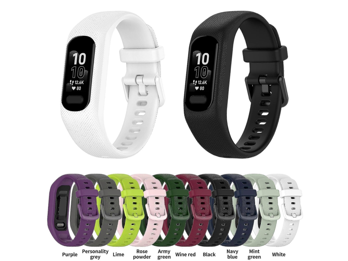 Correa de repuesto resistente al sudor para reloj inteligente Garmin Vivosmart 5 Ly Ebike