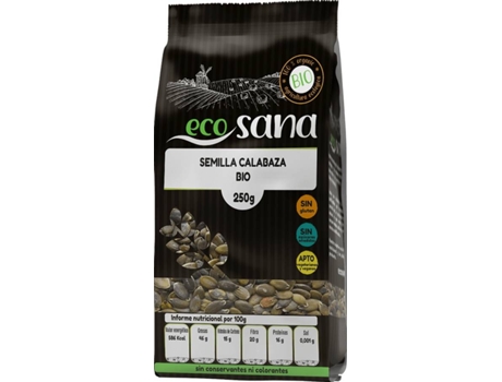 Semillas de Calabaza Bio ECOSANA (250 g)