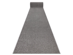 Alfombra de Pasillo Karmel Llanura, Un Color Gris 120 cm