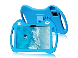 Funda protectora de silicona a prueba de golpes con soporte y ranura para lápiz para Tcl Tab 10s 5g Facpoet