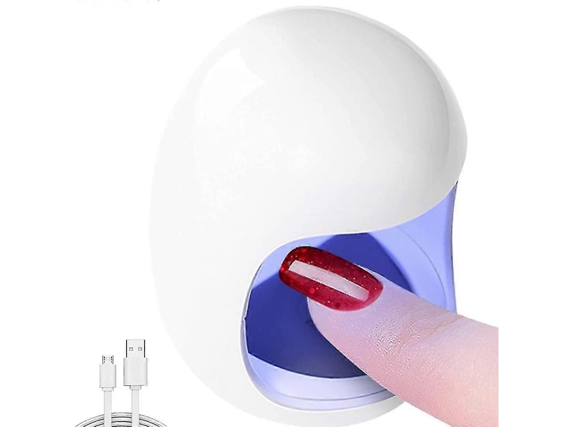 Mini lámpara de fototerapia para uñas, uñas de gel UV, lindo huevo, luz USB para uñas, secador de pelo solar, terapia LED GOKOCO