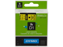 Cinta Etiquetas DYMO D1 19MMX7M Negro/Amarillo S0720880