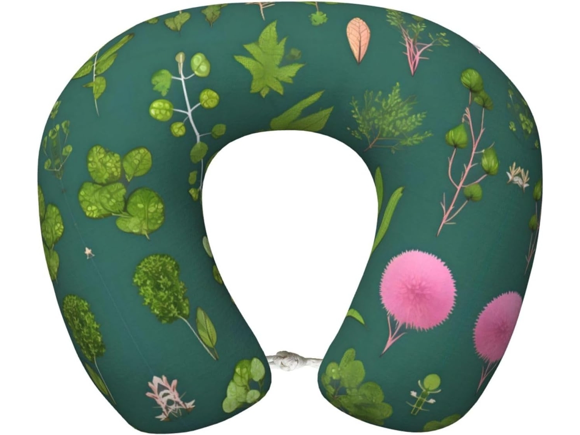 Almohada Viaje Espuma Viscoelástica Poliéster, Felpa Viscoelástica: Cómodo: Soporte. Ajustable