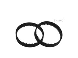 Correia De Sincronismo Gt2 De Borracha Cinta De Tempo Fechada Para Impressora 3d Peças Kit 2pcs W=6mm L=110-1220mm