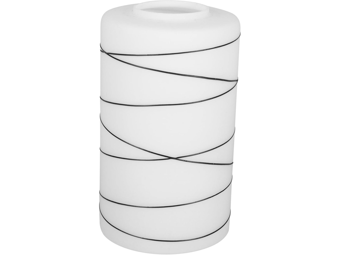 Cristal Esmerilado Cilíndrico Para Apliques De Pared Y Lámparas Colgantes Con Portalámparas.