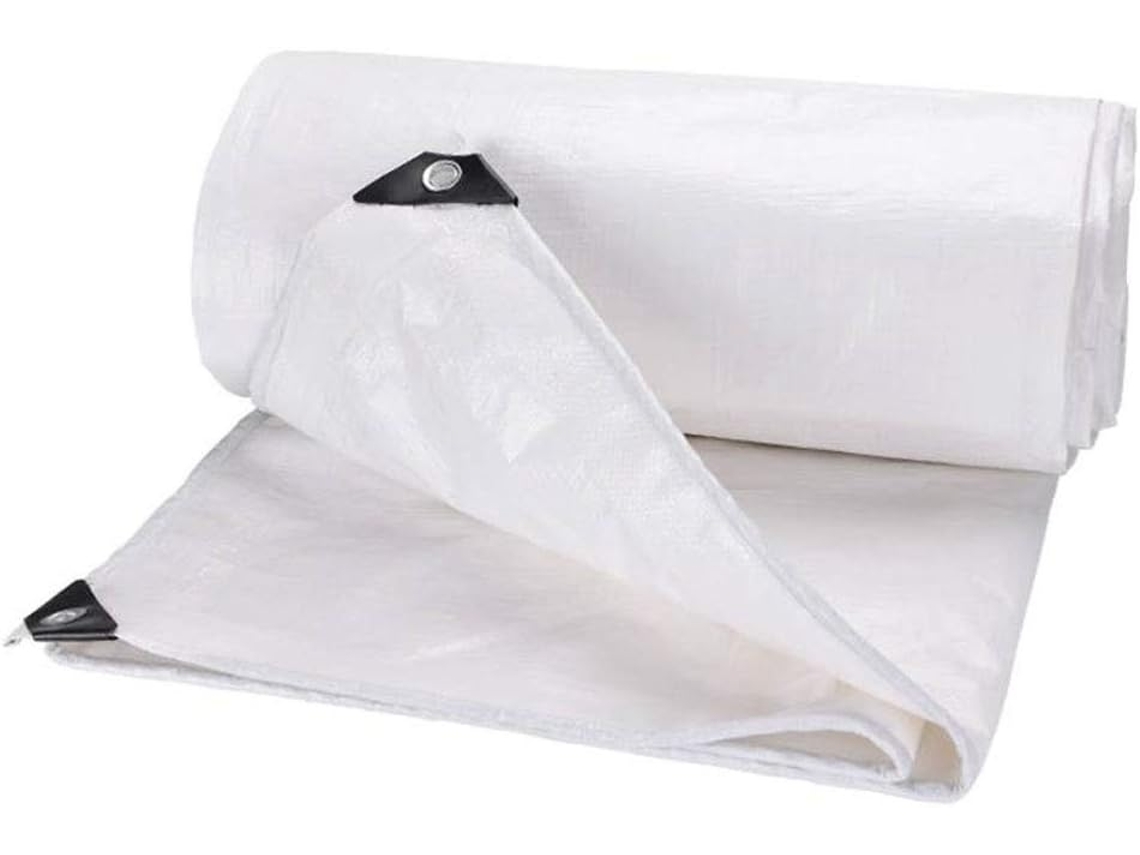 Engrosar El Plástico Blanco De La Tela Impermeable Que Cubre El Aislamiento