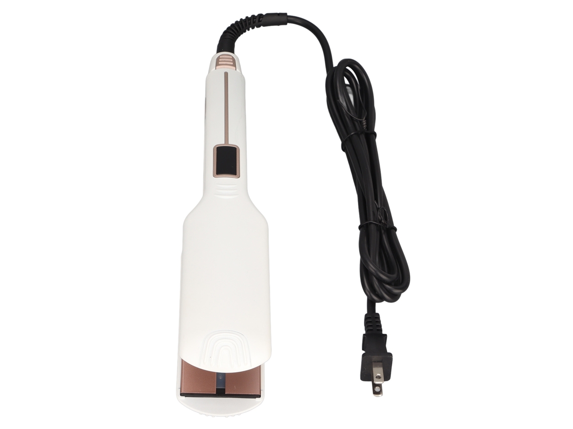Planchita De Pelo 40w Para Alisar Y Rizar Rápido Calentamiento Hierro Alisador Profesional Blanco 110‑240v