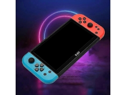 Consola de videojuegos portátil X80 de 7 pulgadas con pantalla HD y 20 000 juegos - Hengjian