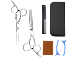 Tijeras profesionales para cortar cabello, tijeras para peluquero, juego de adelgazamiento, corte de cabello familiar, herramienta de peluquero JEDBESETZT