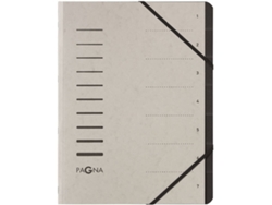 Carpeta PAGNA 40058-21 (Gris - A4 - 32x24.5cm - Polipropileno)