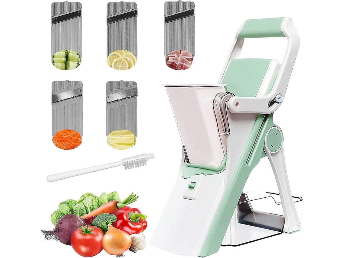 Cortador de verduras profesional 5 en 1, espiralizador de verduras, regalo de cocina Everley891