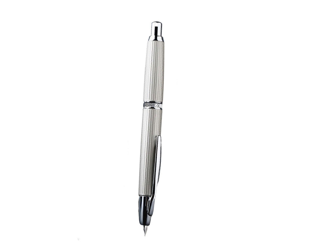 Bolígrafo metálico Majohn A1 Press, punta de iridio extrafina de 0,38 mm para uso en oficina