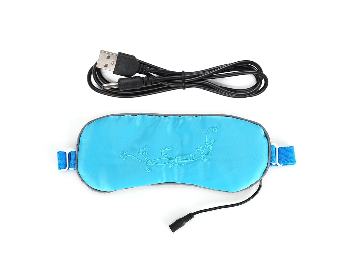 VIVILIYYA Máscara Para Os Olhos Com Aquecimento Por Infravermelho E Carregamento Usb Para Alívio De Fadiga