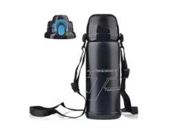 Botella térmica de acero inoxidable de 800 ml, para café, para bicicleta eléctrica