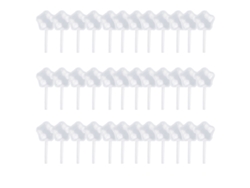 Pipetas de plástico de 4 ml, 50 piezas, para transferir líquidos a pastelitos y postres RNEMITERY