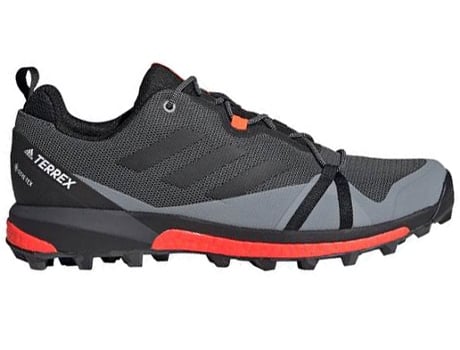 Zapatillas Deportivas ADIDAS Terrex Skychaser Lt Gtx Hombre (Negro, Rojo, Gris - Material Sintético - 40,6)
