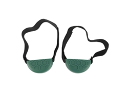 Ats-2 Piezas Protector De Punta De Zapato Infantil Resistente Al Desgaste Antideslizante Para Zapatos Deportivos Verde