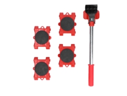 5pcs Elevador De Muebles Altura Ajustable Herramienta Multifuncional De Manipulación Resistente Para Mover Muebles Pesados