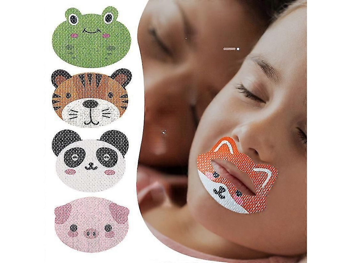 Cintas Anti-respiración Bucal Para Dormir Para Niños, Parches Reductores De Ruido, 30 Unidades