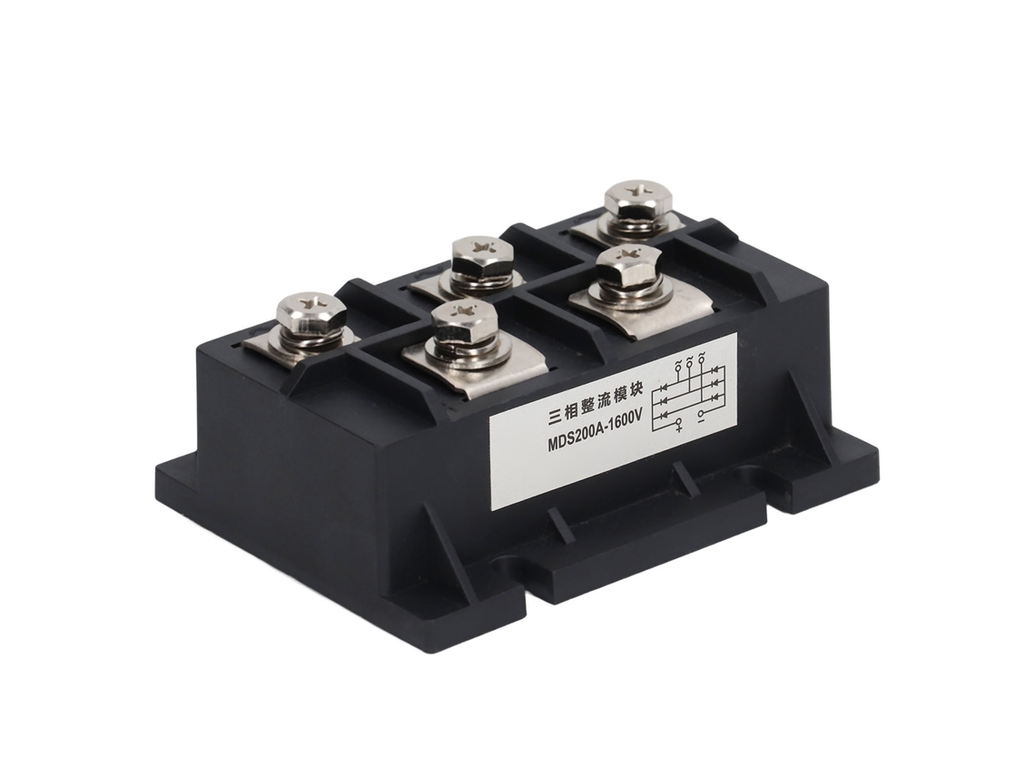 Rectificador De Puente Trifásico De 1600 V Y 200 A Con 5 Terminales Para Carga Pwm
