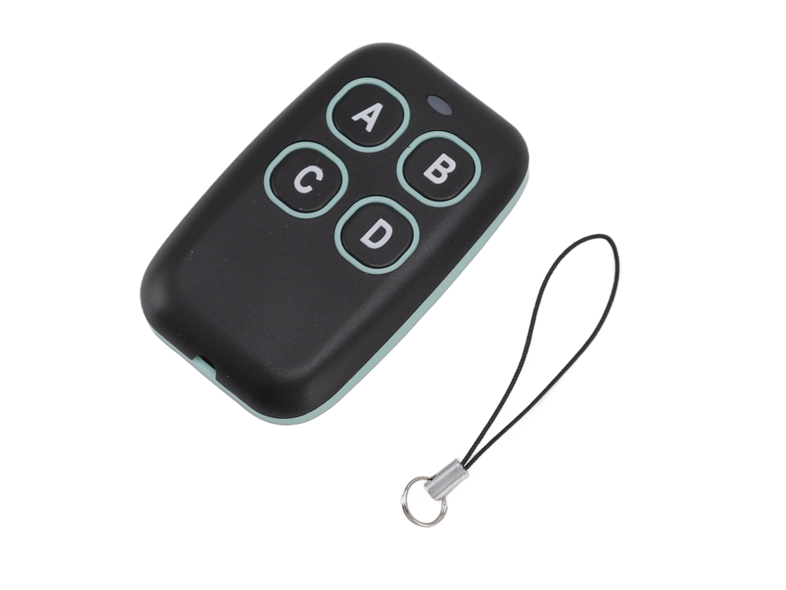 2026 Store-interruptor Inalámbrico De Control Remoto 4 Botones 433mhz Rf Para Puerta De Garaje Hogar Centro Comercial Dc12v