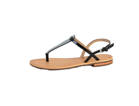 Sandalias de Tacón de Mujer GEOX Outro Negro (36)