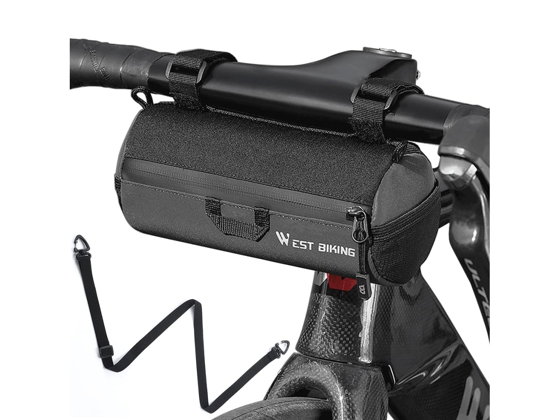 Bolsa Portátil Para Patinete Eléctrico, Bolsa Para Manillar De Bicicleta, Bolsa Delantera Para Bicicleta De Montaña De 1 L De Capacidad, Peq