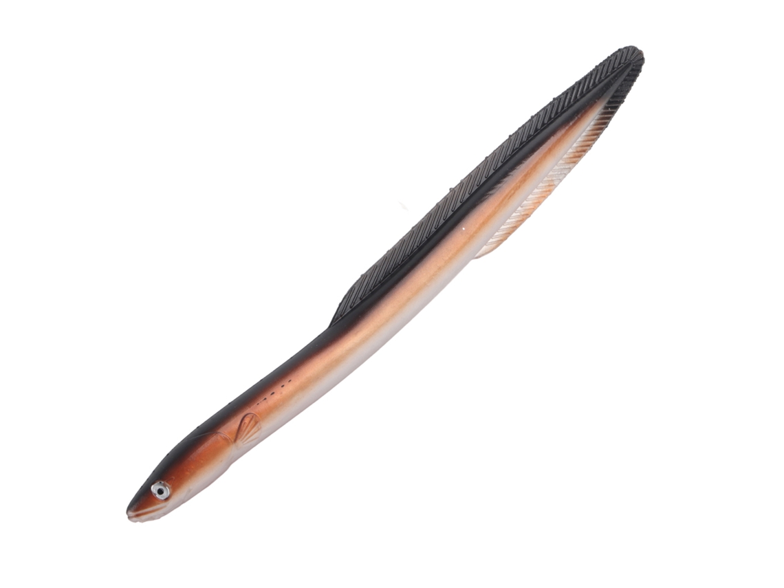 Señuelo De Pesca Artificial Con Forma De Anguila De Pvc Blando, Que Simula La Natación, 30 Cm.