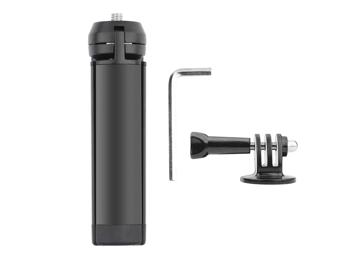 Mini trípode de Metal, soporte de mesa de escritorio grande para Osmo Action 2 Go Pro 9 ALLINLESS