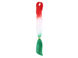 Extensión De Pelo Trenzado Tejido Ombre Resistente Al Calor Para Cosplay Y Fiesta De Halloween