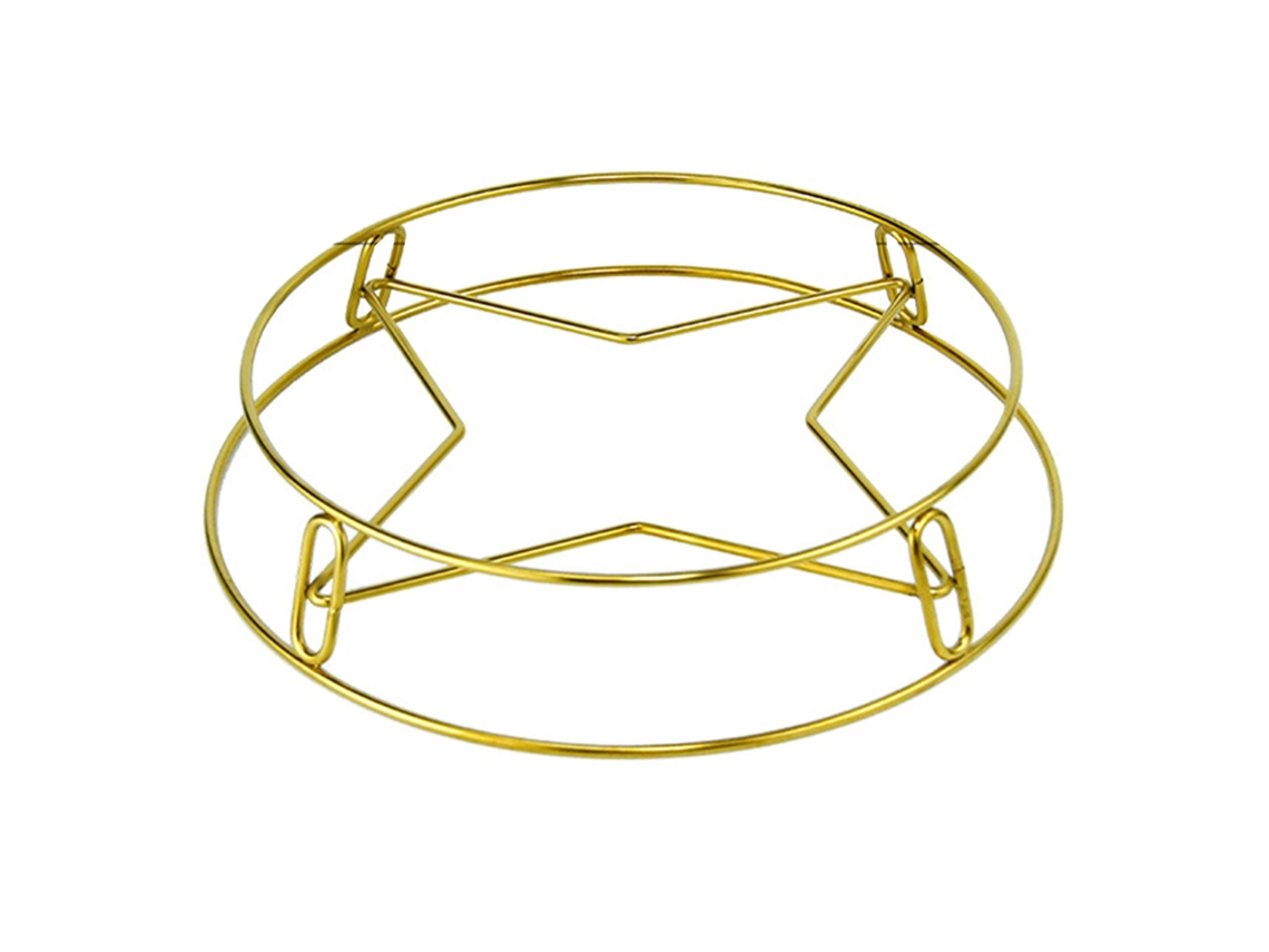 Soporte Redondo De Acero Inoxidable De 4,0 Mm De Grosor Para Vaporera, Para Ollas Y Utensilios De Cocina.