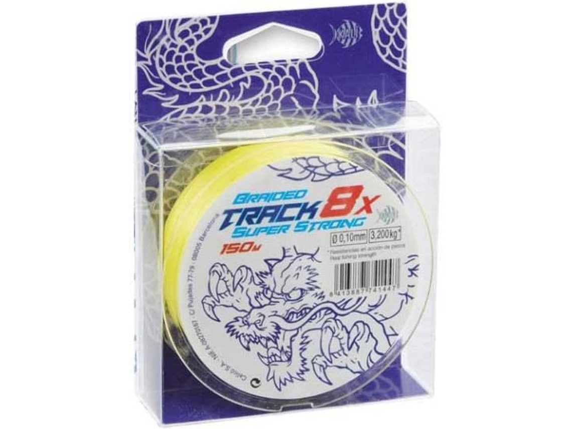 Línea de Pesca de fluorcarbono KALI KUNNAN Track 8x (0.180 mm - 0,10 mm)