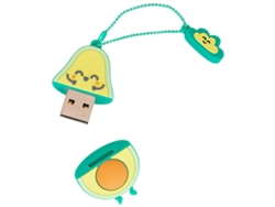 Unidad flash USB 3.2 Wondee de 32 GB con capacidad de 32 GB, llavero rápido con protección, amarillo
